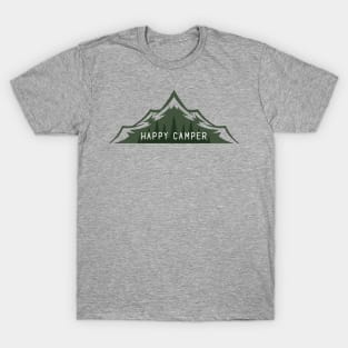 Happy Camper - Mountains and Forest T-Shirt